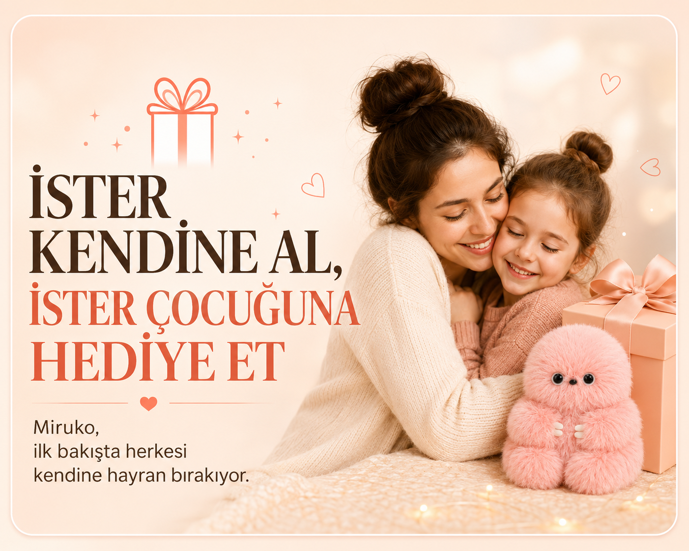 İster kendine al, ister çocuğuna